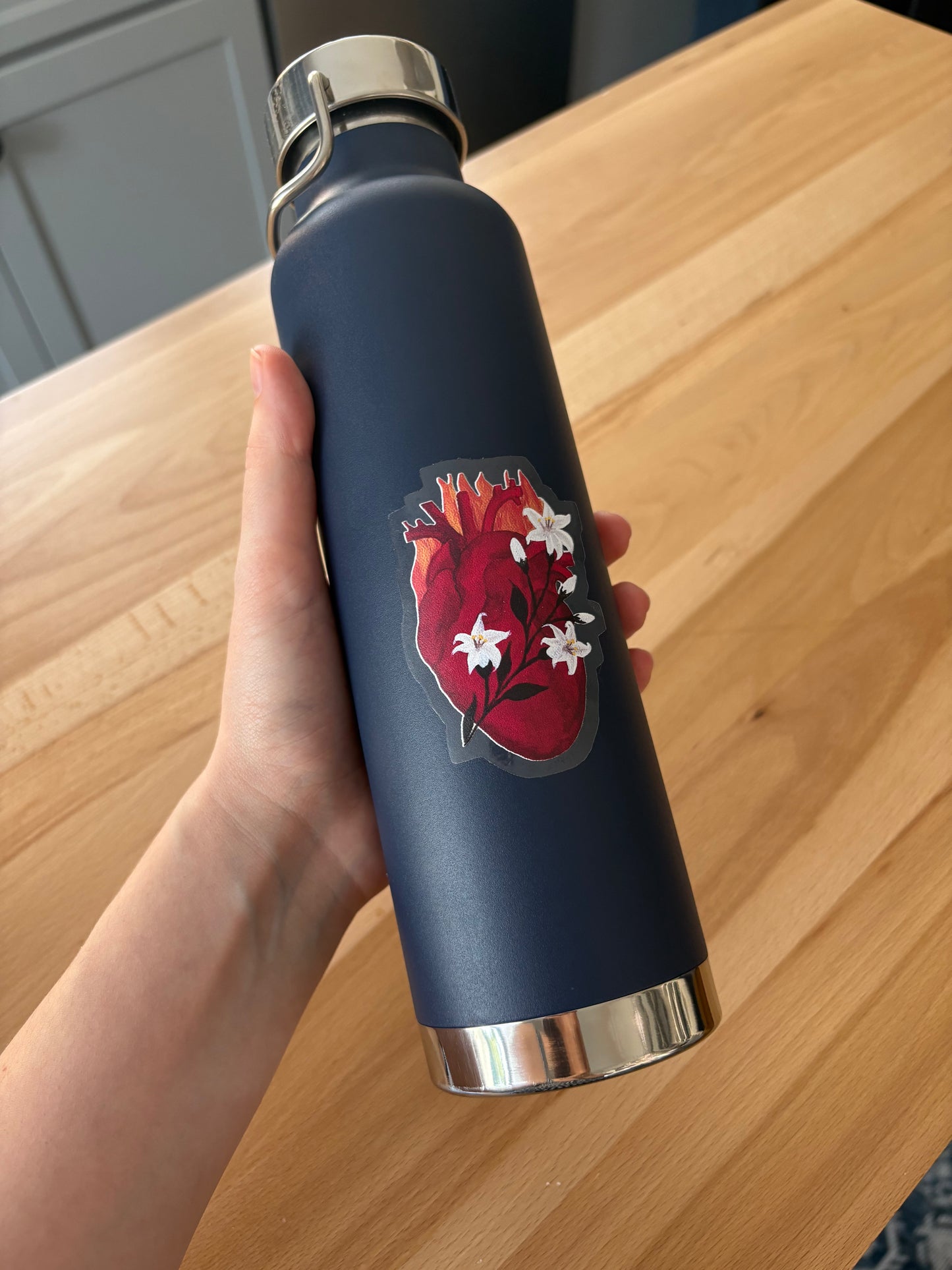 Chaste Heart of St. Joseph Sticker