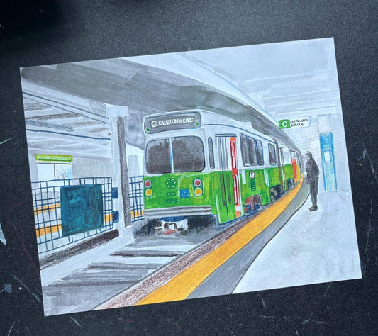 MBTA Green Line Print
